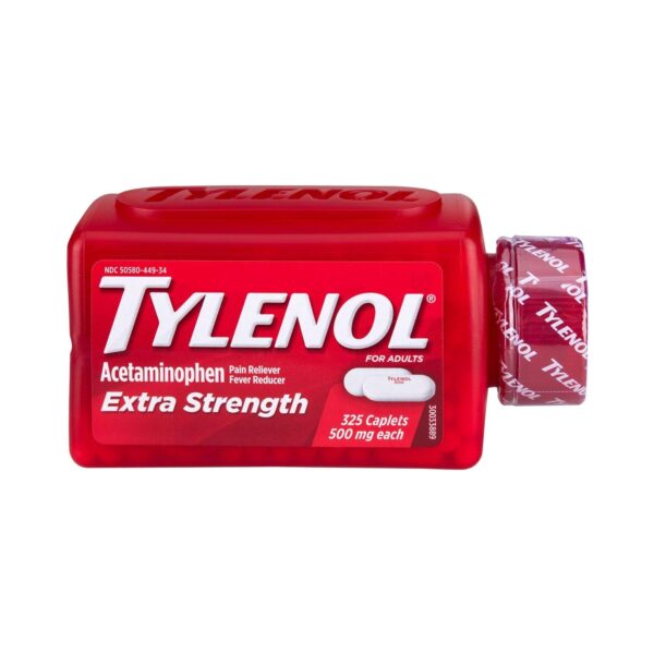 Tylenol Extra Strength Acetaminophen 500 Mg 325 Caplets