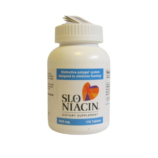 Slo Niacin 500mg 2 Packs each of 175 Tablets