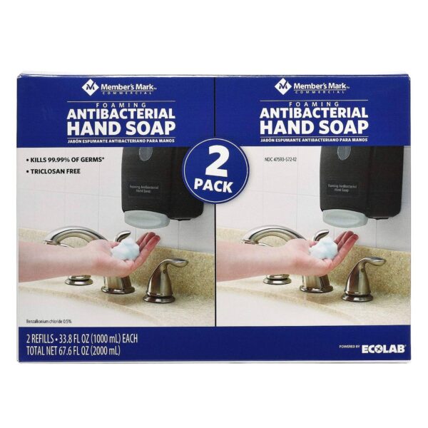 Proforce/Members Mark Commercial Foaming Antibacterial Hand Soap